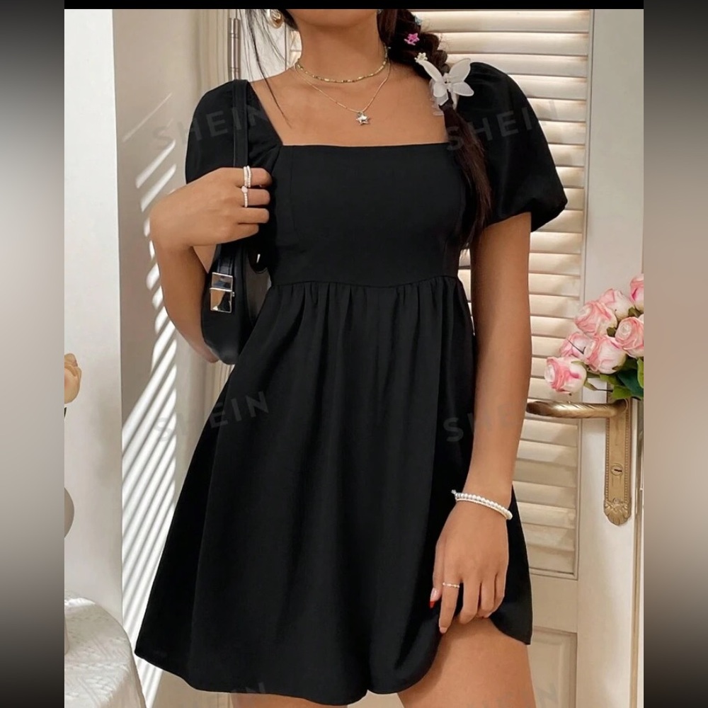 two black romper dresses
